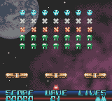 Space Invasion (Europe) (Unl) In game screenshot